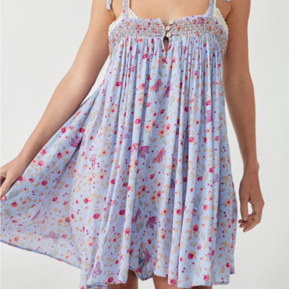 Free People Rule The World Printed Jumper
